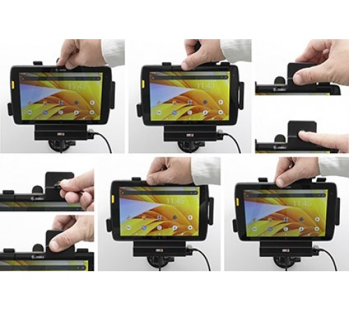 Brodit MUC Zebra ET40/ET45 8" keylock/USB-host/cig.plug