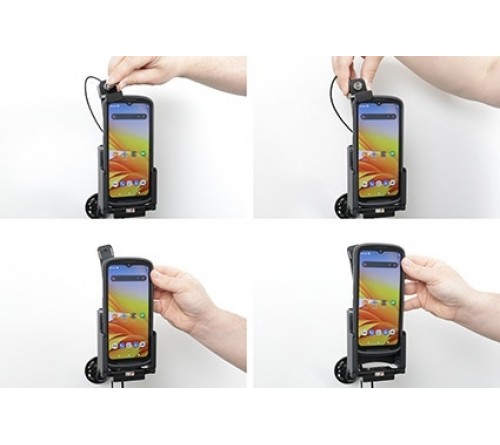 Brodit houder/sig.plug Zebra TC15 pogo/lock/boot