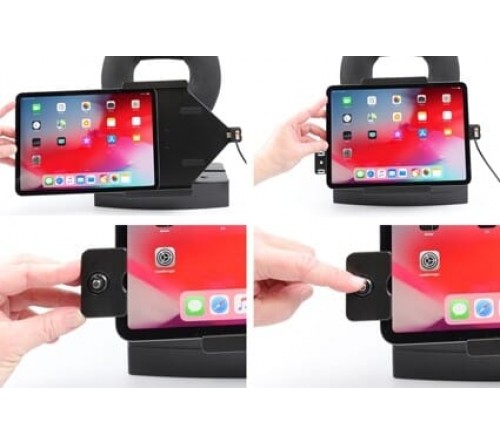 Brodit houder/lader Apple iPad Pro 11/Air 4 fixed LOCK-2keys