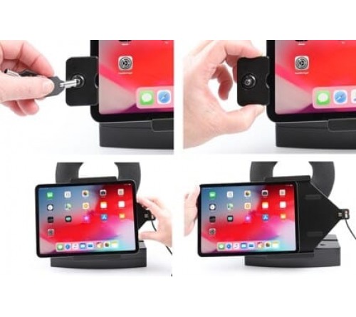 Brodit houder/lader Apple iPad Pro 11/Air 4 fixed LOCK-2keys