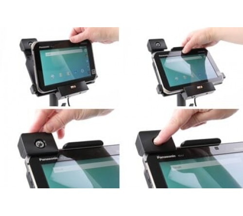 Brodit h/l Panasonic FZ-L1 Fixed install. LOCK