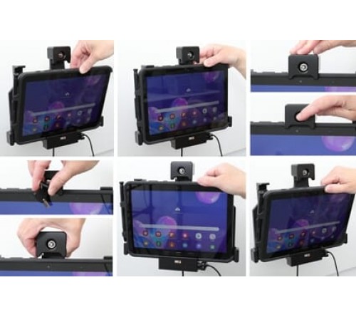 Brodit h/l Sam.Gal.Active Pro USB host-LOCK-Otterbox fixed