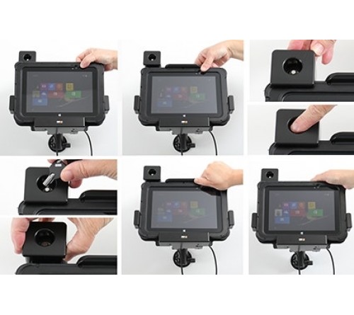 Brodit MUC Zebra ET50/55 8.4" keylock/ USB port/ DC / rugged