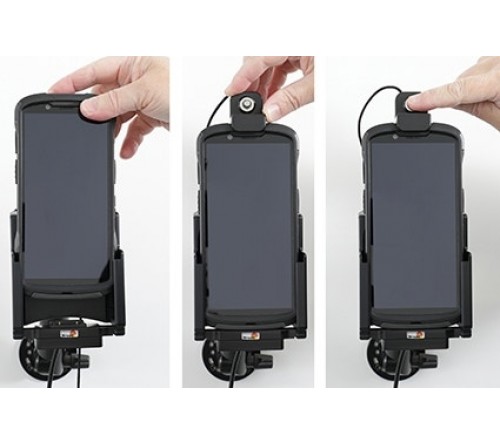 Brodit houder/fixed Zebra TC53/TC58 pogo/lock/boot