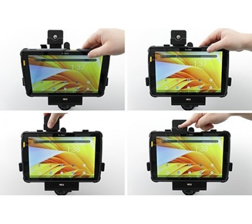 Brodit MUC Zebra ET40/45 10" keylock/ fixed/ rugged