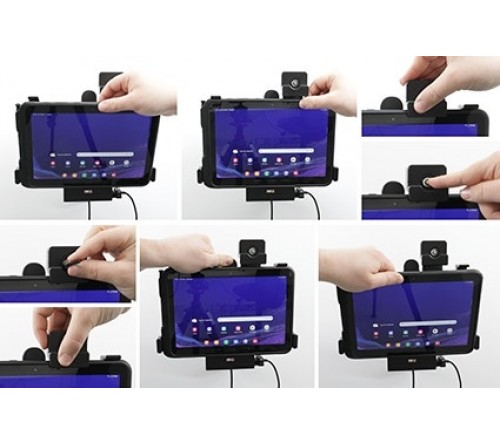 Brodit MUC Samsung Gal.Tab Active 4 Pro keylock/USB-host/fix