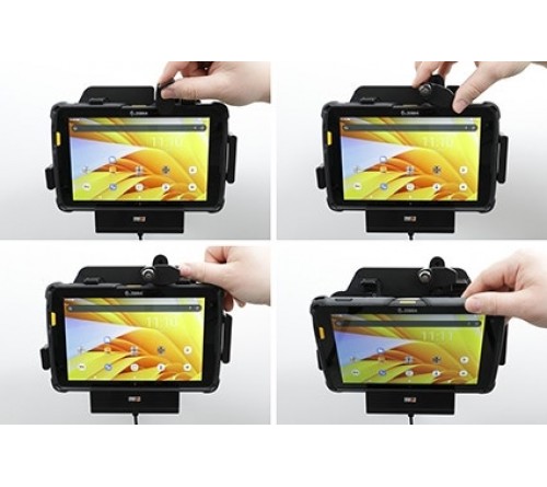 Brodit MUC Zebra ET40/45 8" keylock/ fixed/ rugged