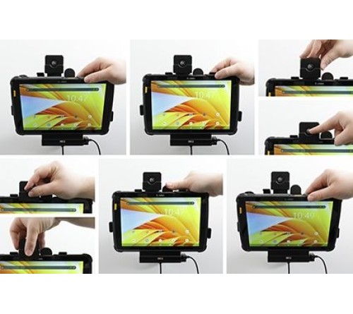 Brodit MUC Zebra ET40/45 10" keylock/ fixed/USB Host/rugged