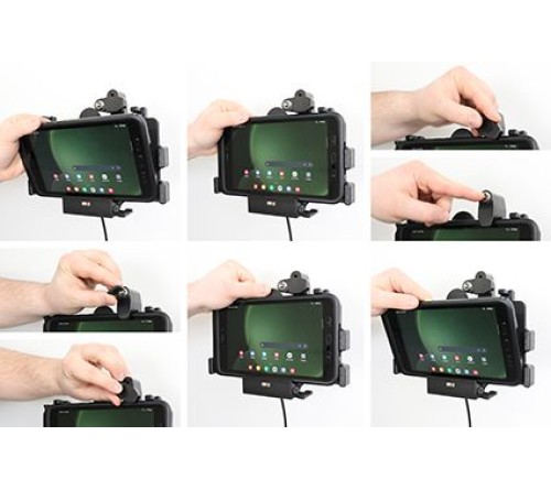Brodit h/l Samsung Galaxy Tab Active 3/5 fixed LOCK-USB host