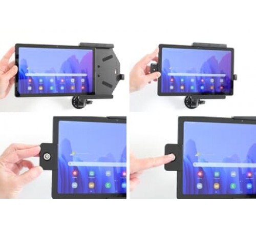 Brodit houder Samsung Tab A7 10.4 2020 with LOCK 2Key