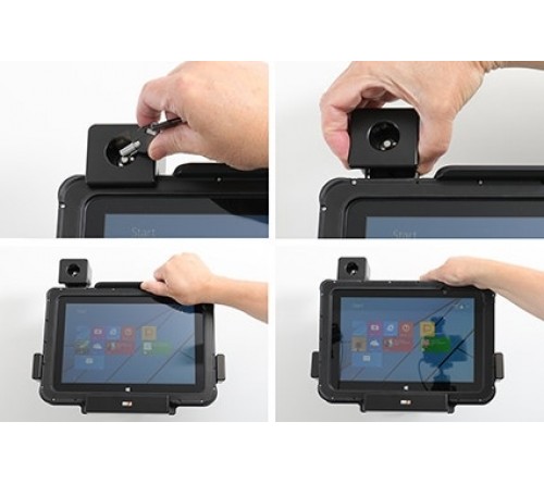 Brodit MUC Zebra ET50/55 10.1" keylock/ rugged frame