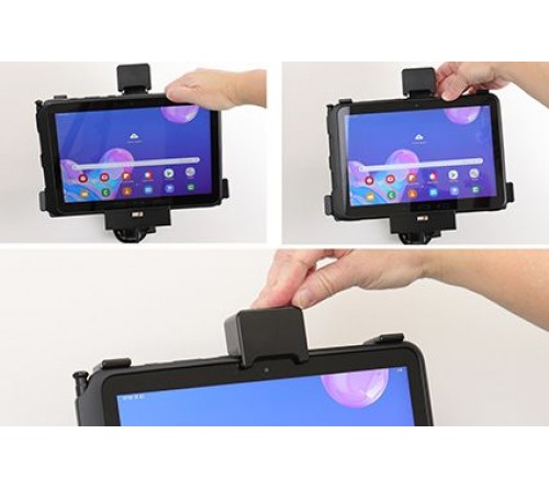 Brodit h/l Samsung Tab Active Pro (veerweerstand) sig.plug