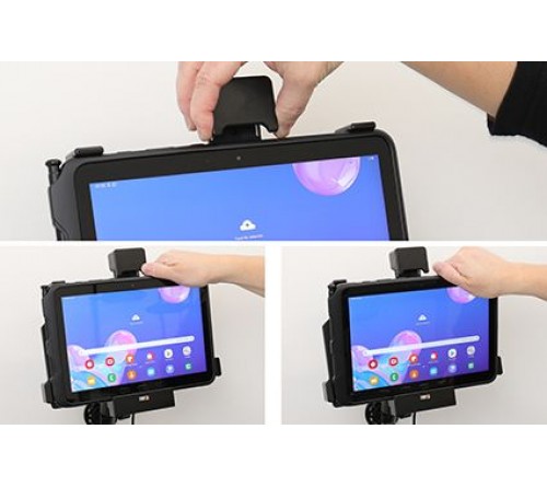 Brodit h/l Samsung Tab Active Pro (veerweerstand) sig.plug