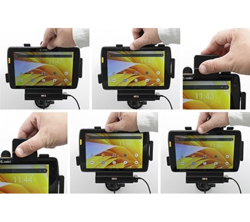 Brodit MUC Zebra ET40/ET45 8"USB-host/stud/cig.plug