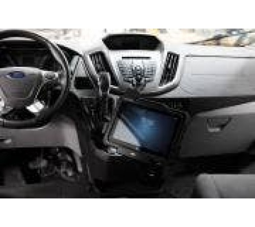 Brodit MUC Zebra ET50/55 10.1" stud/ USB port/ DC/ rugged