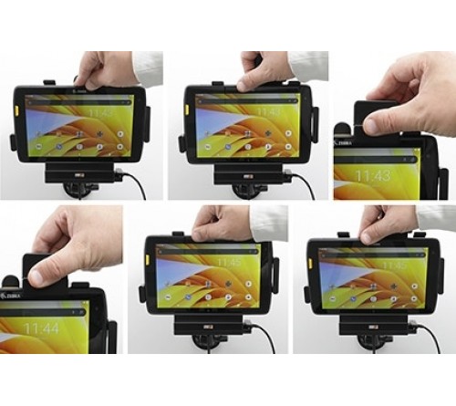 Brodit MUC Zebra ET40/45 8" stud/ fixed/USB Host/ not rugged