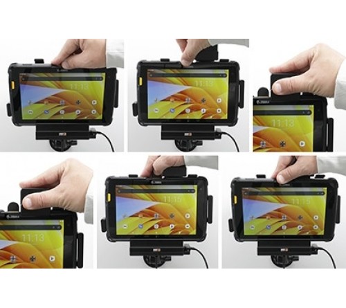 Brodit MUC Zebra ET40/45 8" stud/ fixed/DC/ USB Host/ rugged