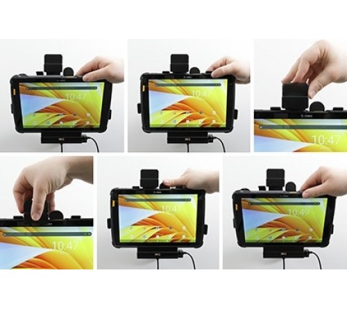 Brodit MUC Zebra ET40/45 10" stud/ fixed/ USB Host/rugged