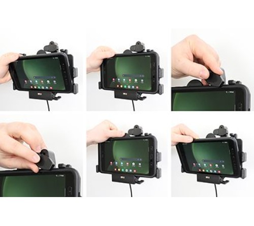 Brodit h/l Samsung Tab Active 3/5 veerweerstand-fixed USB