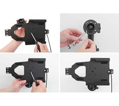 Brodit h/l Samsung Tab Active 2/3 USB sig.plug LOCK-keys