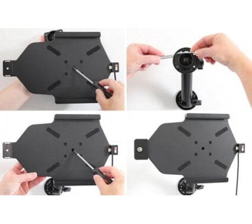 Brodit h/l Samsung Tab A7 10.4 2020 USB sig.plug LOCK-keys