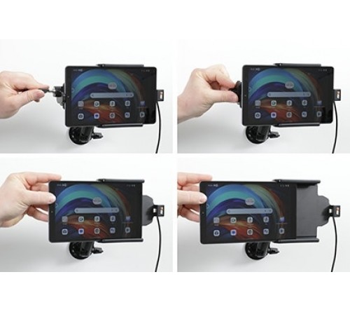 Brodit h/l Lenovo Tab M8 4th Gen. USB sig.plug LOCK-keys