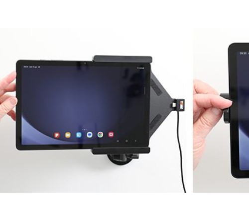 Brodit h/l Samsung Tab A9+ 11" sig.plug Lock (veerweerstand)