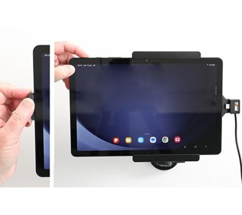 Brodit h/l Samsung Tab A9+ 11" sig.plug Lock (veerweerstand)