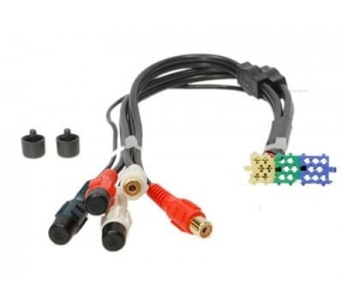 Passieve low levelkabel Becker Blaupunkt 5 RCA plugs (f)