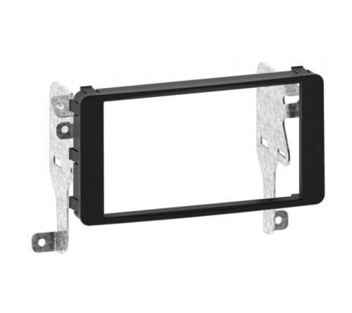 2-DIN frame Mitsubishi Lancer 08-17  zwart