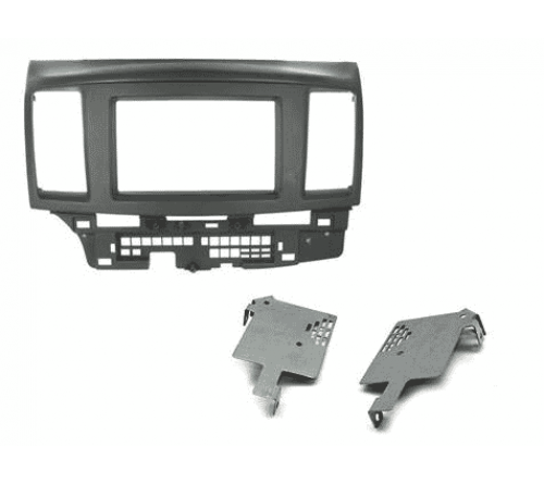 2-DIN frame Mitsubishi Lancer 08-17 audio onversterkt  zwart