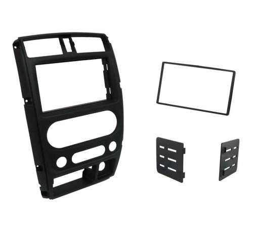 2-DIN frame Suzuki Jimny 08-18 zwart