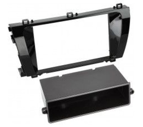 2-DIN frame Toyota Corolla 14-17 zwart
