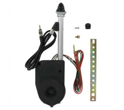 Antenne AM/FM inbouw Electrisch Universeel Zwart 1.4 mtr