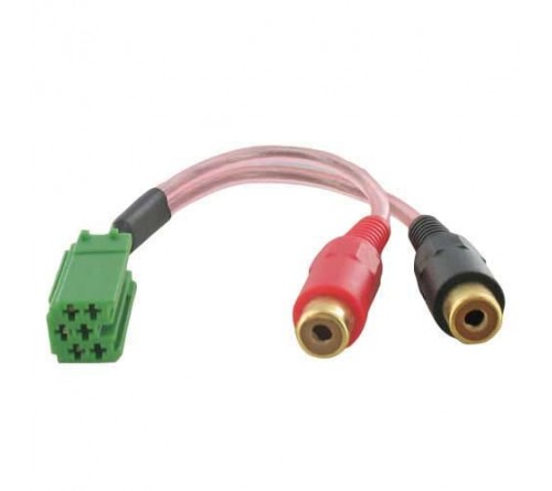 Aux in (groen) adapter Renault 2005-> voor radio update list