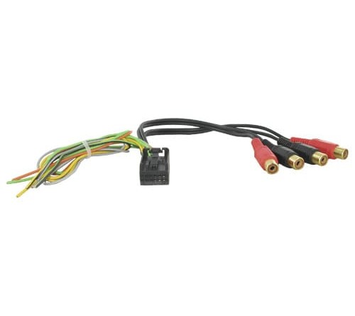 Versterker uit voor M.O.S.T./Quadlock 1 x 12 pins zwart