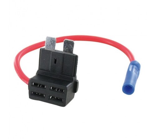 Zekeringhouder ATO bypass voor extra 12v aansluiting 20amp