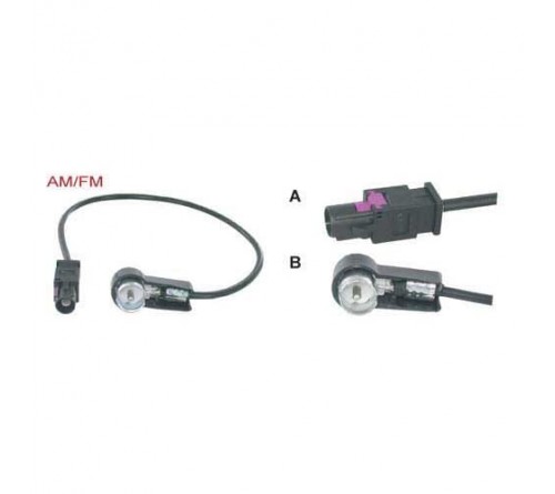 adapterkabel 20 cm Fakra M - ISO M 90° BMW  Kia Fakra Code A