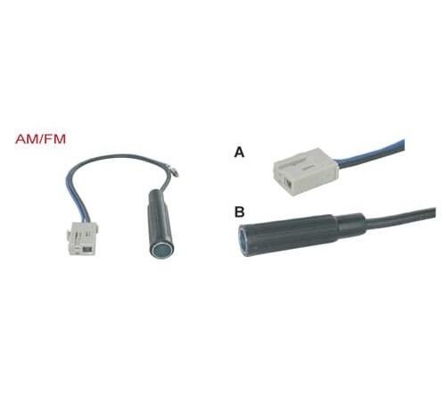 adapterkabel 15 cm Honda/Suzuki/Mazda GT13 F - DIN F