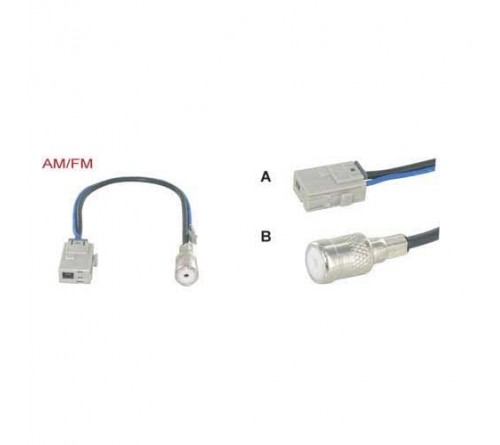 adapterkabel 15 cm Honda/Suzuki/Mazda M - ISO F