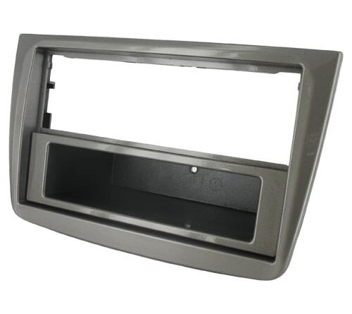 1-DIN frame Alfa Mito 08-13 zilverkleurig