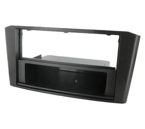 1-DIN frame Toyota Avensis 03-09 met bakje  zwart