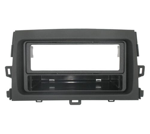 1-DIN frame Toyota Corolla  09-13 met bakje  zwart