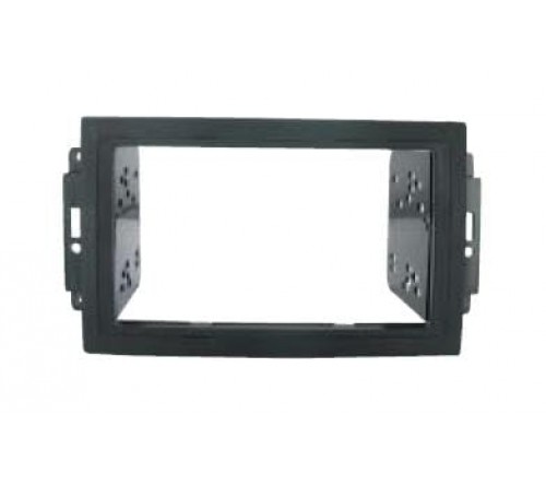 2-DIN frame Chrysler 300  Caliber  Jeep Compass 05-11  zwart