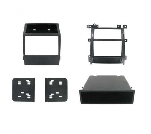 2-DIN frame Cadillac STS 05-09 met bakje  zwart
