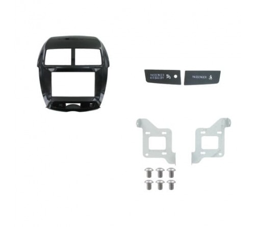 2-DIN frame Citroen C4 Aircross 12- zonder OEM navi