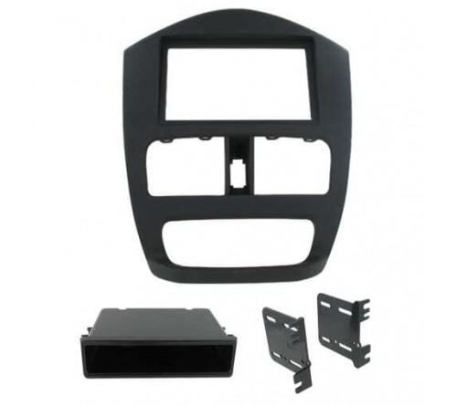 2-DIN frame Chevrolet Spark 12- tbv 2-DIN>1-DIN installatie