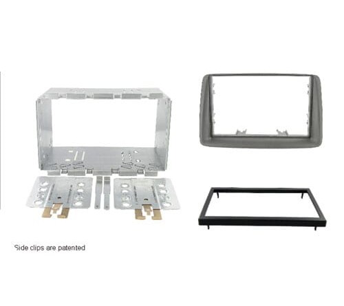 2-DIN frame Fiat Panda 04-12  grijs