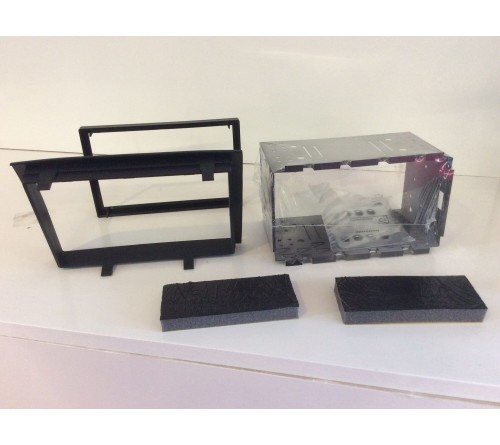 2-DIN frame Citroen Jumper  Ducato  Boxer 06-11 zwart.