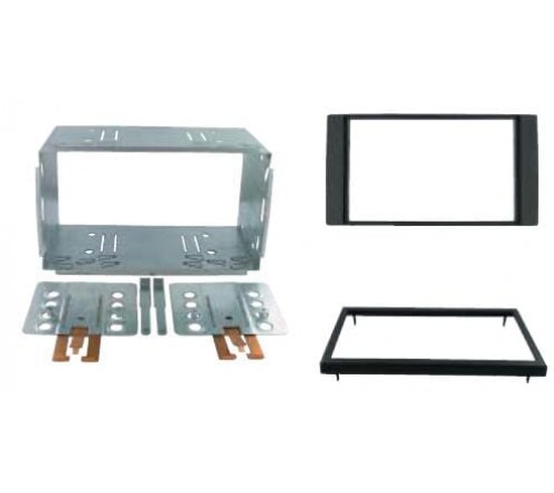 2-DIN frame Ford C-Max  S-Max 06-  Focus 04- zwart